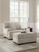 High Profile Chair & Ottoman Living Room Set - Eclectic 79 Furniture Store