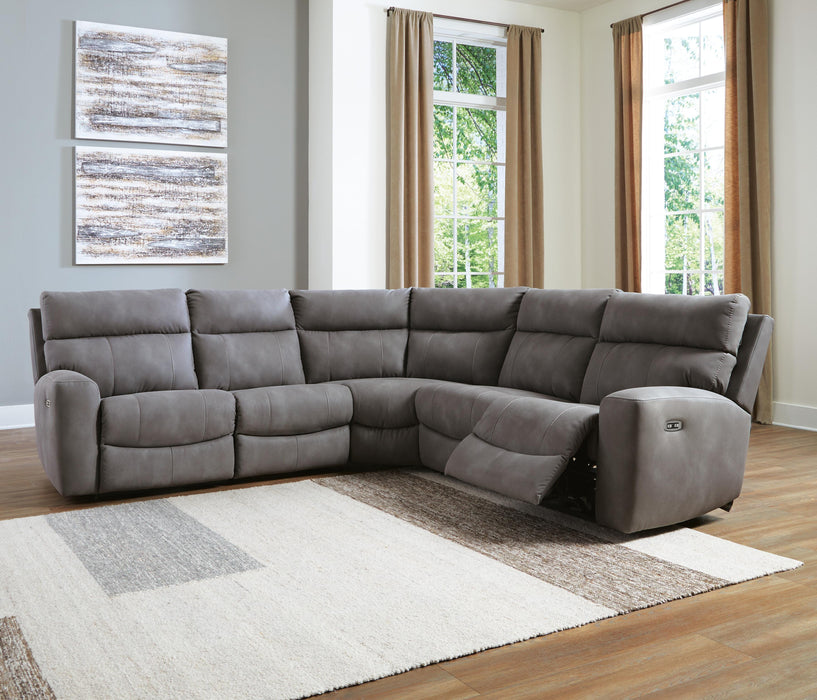 Next-Gen DuraPella Power Reclining Sectional - Eclectic 79 Furniture Store