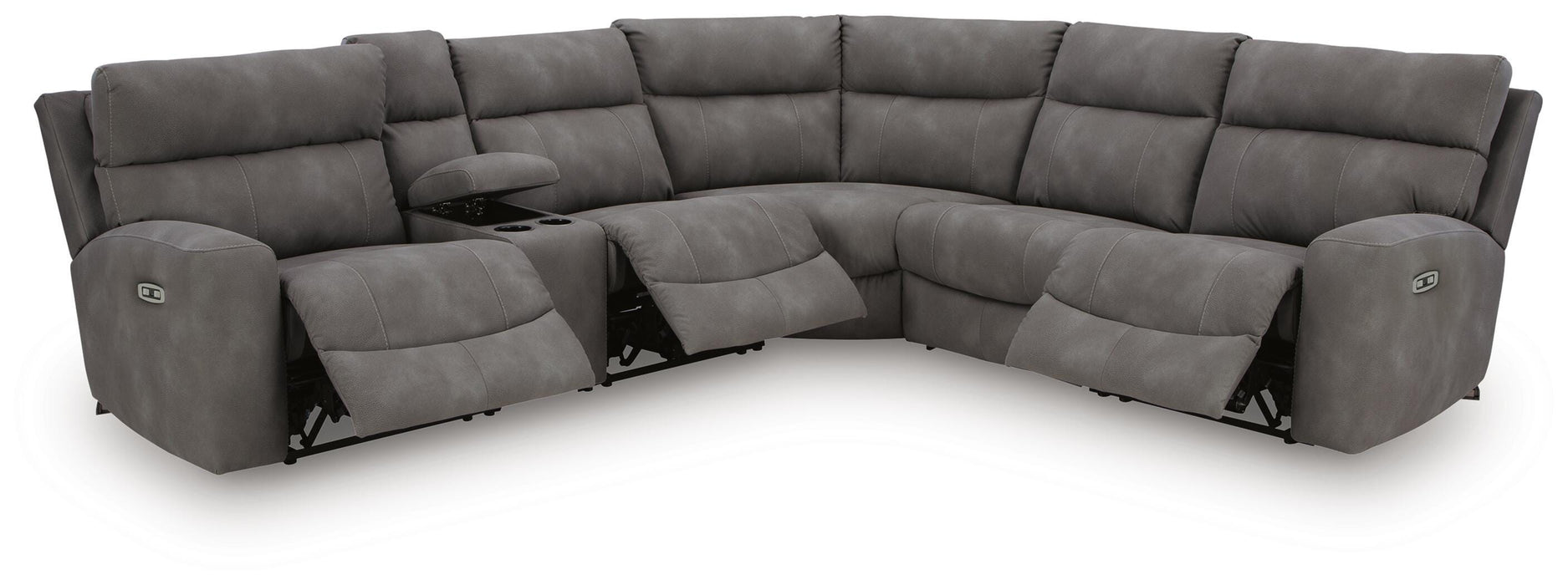 Next-Gen DuraPella Power Reclining Sectional - Eclectic 79 Furniture Store