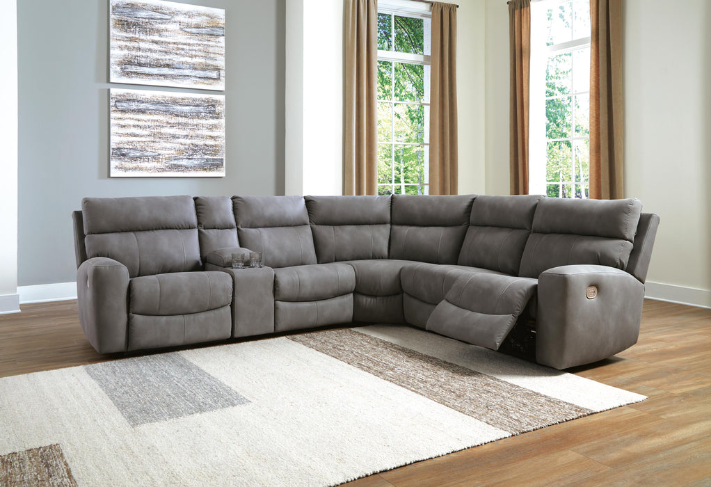 Next-Gen DuraPella Power Reclining Sectional - Eclectic 79 Furniture Store
