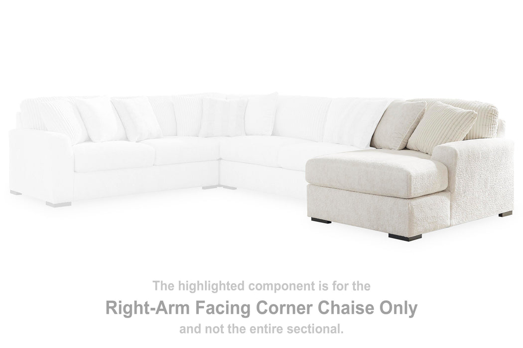 Chessington Sectional with Double Chaise - Eclectic 79 Furniture Store