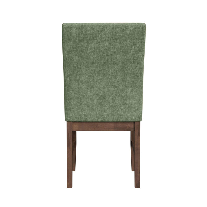 Santa Barbara Dining Side Chair with Fabric in Walnut (2 Per Carton)