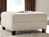 Steelwater Retreat Oversized Accent Ottoman - Eclectic 79 Furniture Store