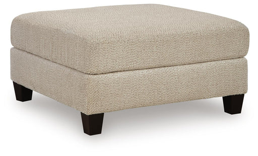 Steelwater Retreat Oversized Accent Ottoman - Eclectic 79 Furniture Store