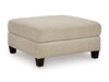 Steelwater Retreat Oversized Accent Ottoman - Eclectic 79 Furniture Store