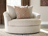 Steelwater Retreat Oversized Swivel Accent Chair - Eclectic 79 Furniture Store