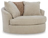 Steelwater Retreat Oversized Swivel Accent Chair - Eclectic 79 Furniture Store