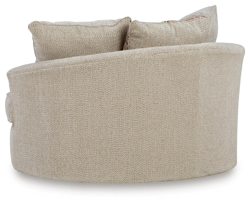 Steelwater Retreat Oversized Swivel Accent Chair - Eclectic 79 Furniture Store