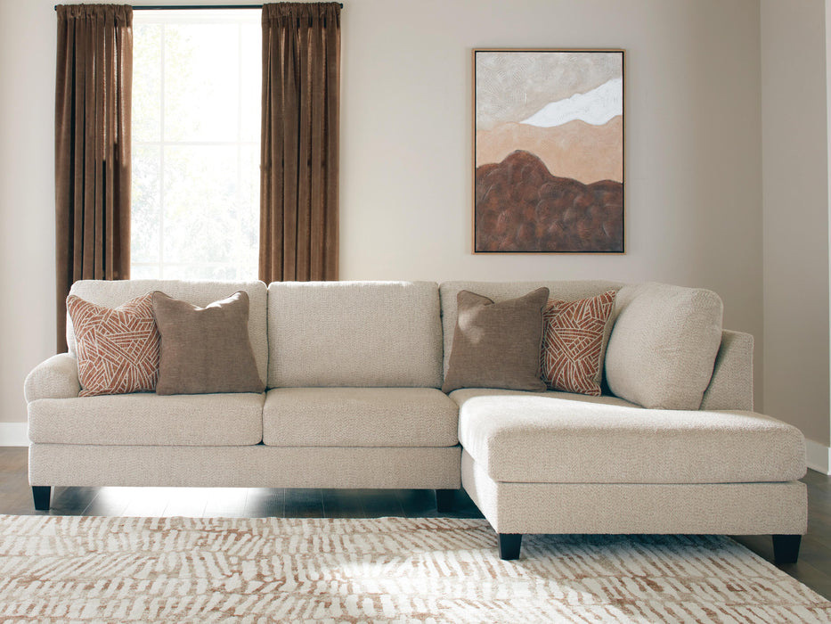 Steelwater Retreat Sectional with Chaise - Eclectic 79 Furniture Store