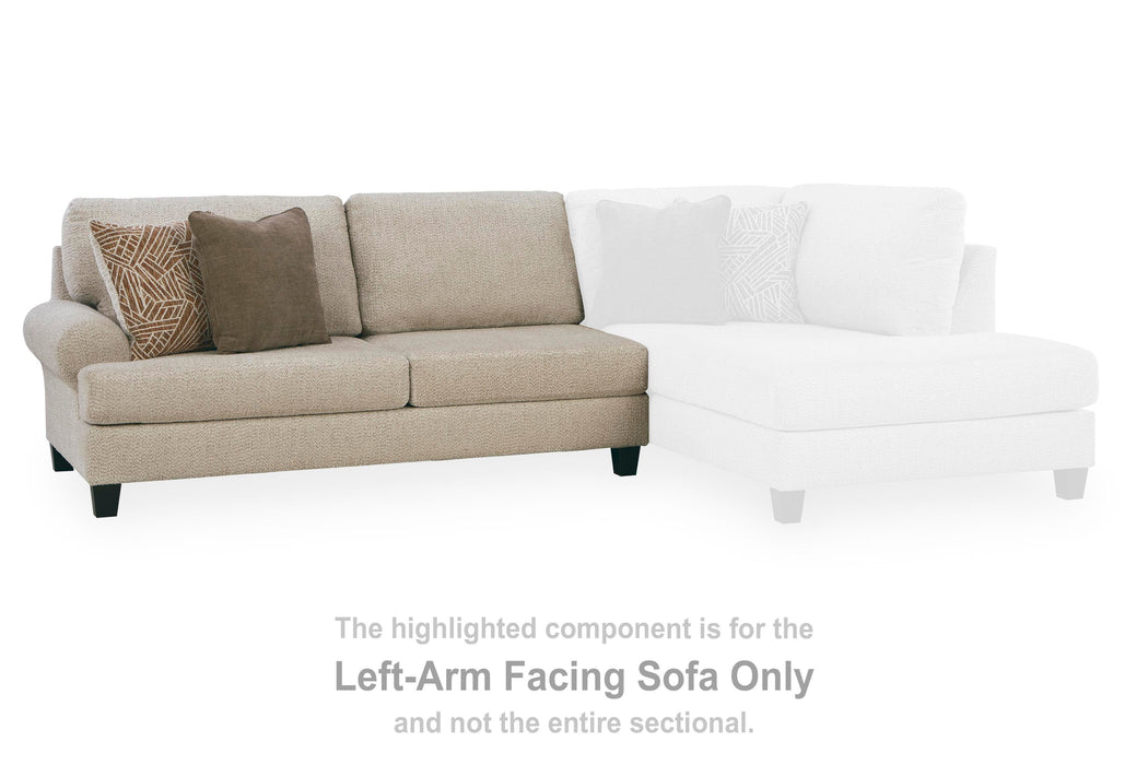 Steelwater Retreat Sectional with Chaise - Eclectic 79 Furniture Store