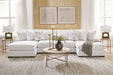 Misty-Lakes Double Chaise Sectional - Eclectic 79 Furniture Store