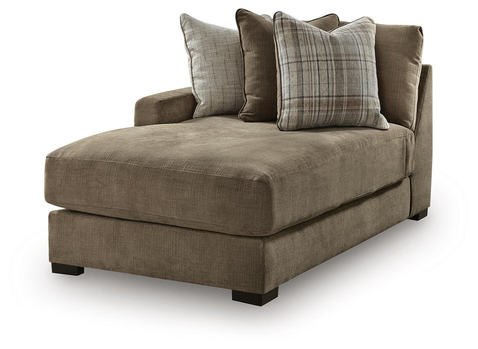 Camellia-Court Sectional with Chaise - Eclectic 79 Furniture Store