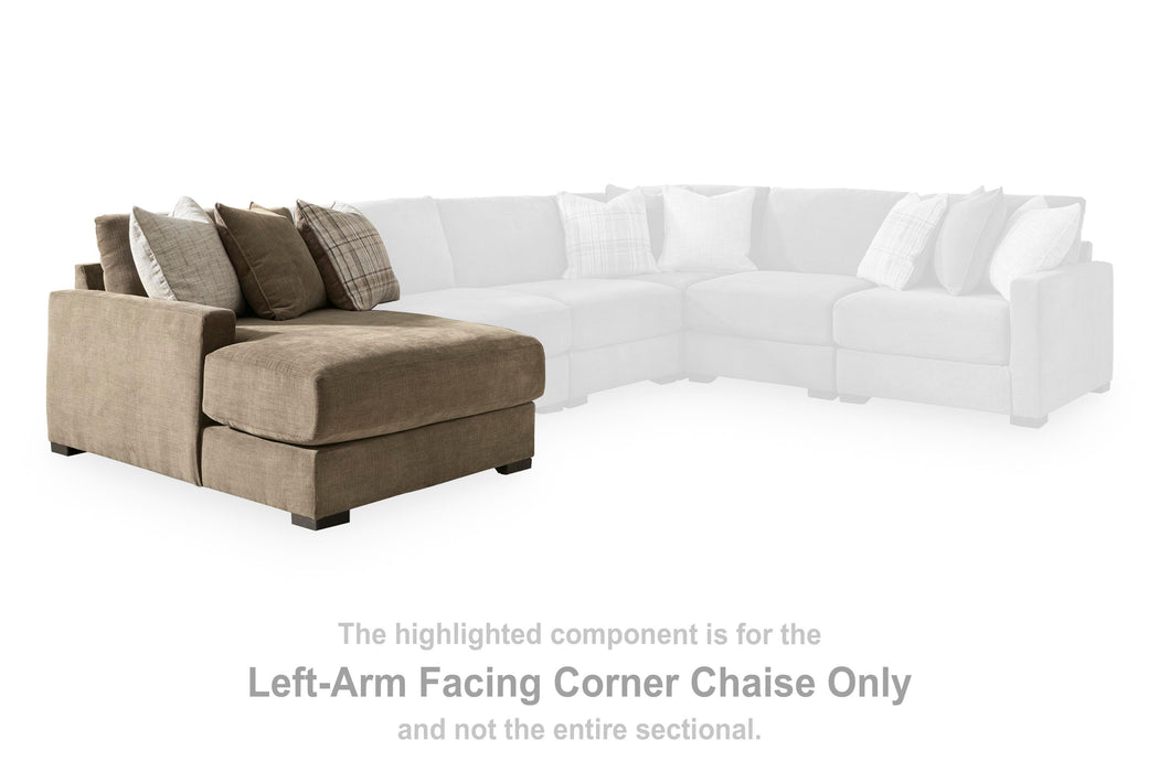 Camellia-Court Sectional with Chaise - Eclectic 79 Furniture Store