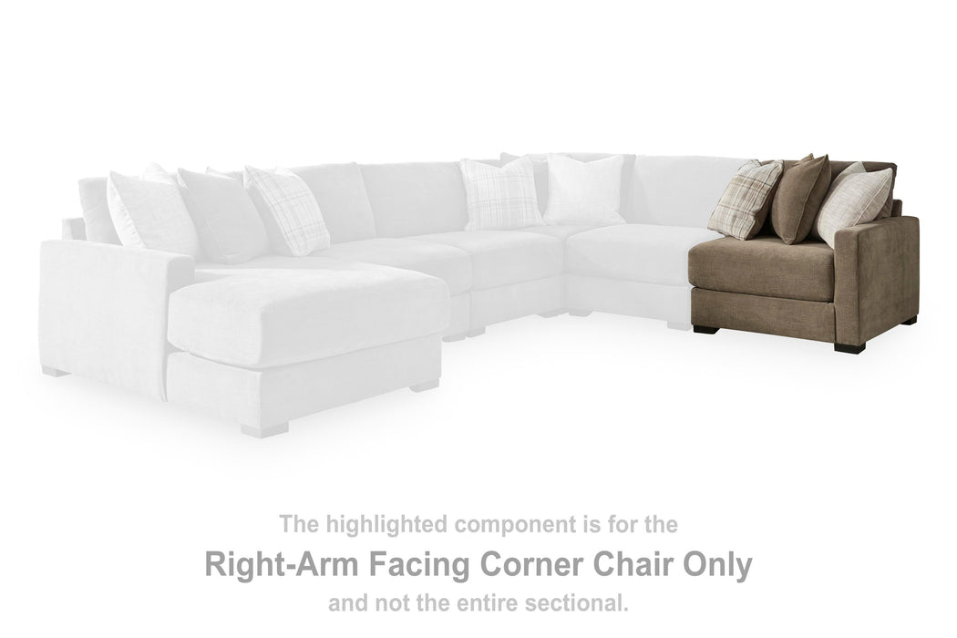 Camellia-Court Sectional with Chaise - Eclectic 79 Furniture Store