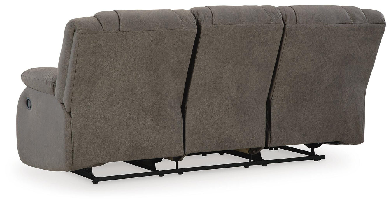 First Base Reclining Sofa - Eclectic 79 Furniture Store