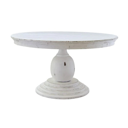 Elements International Britton Mary Dining Table in White image