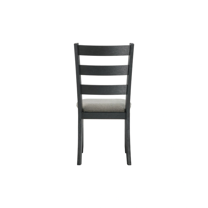 Martin 3 pc Drop Leaf Dining Set (Black Base)