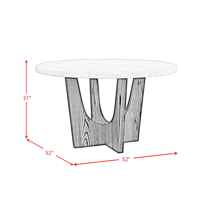 Oregon 5PC Dining Set in Black