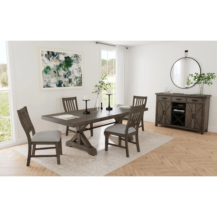 Yellowstone Dining Set in Medium Brown