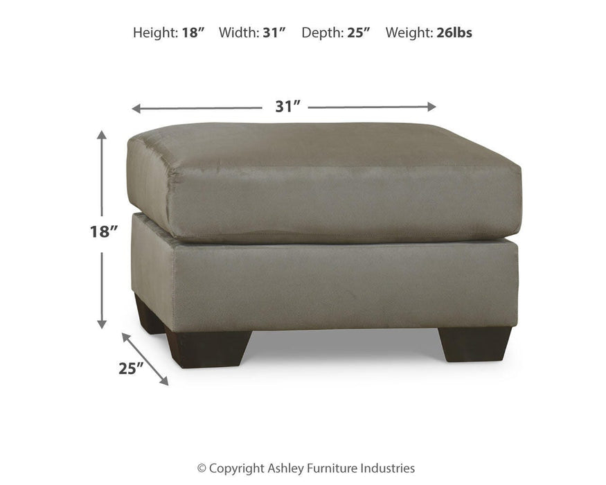 Darcy Ottoman - Eclectic 79 Furniture Store