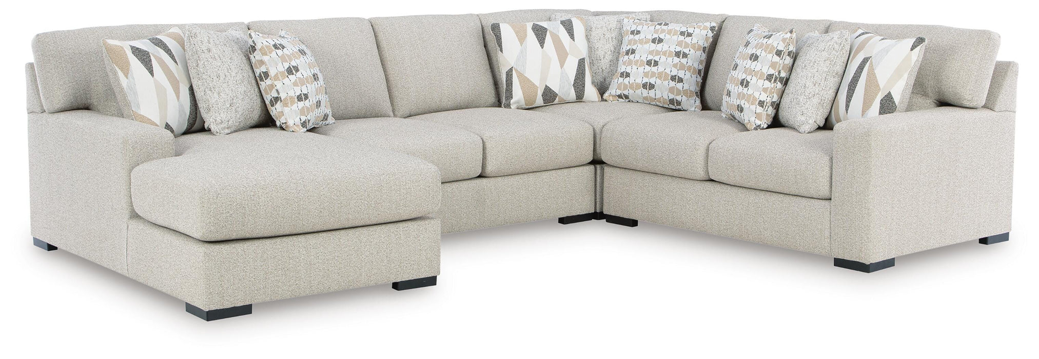 Laurelgrove Sectional with Chaise - Eclectic 79 Furniture Store