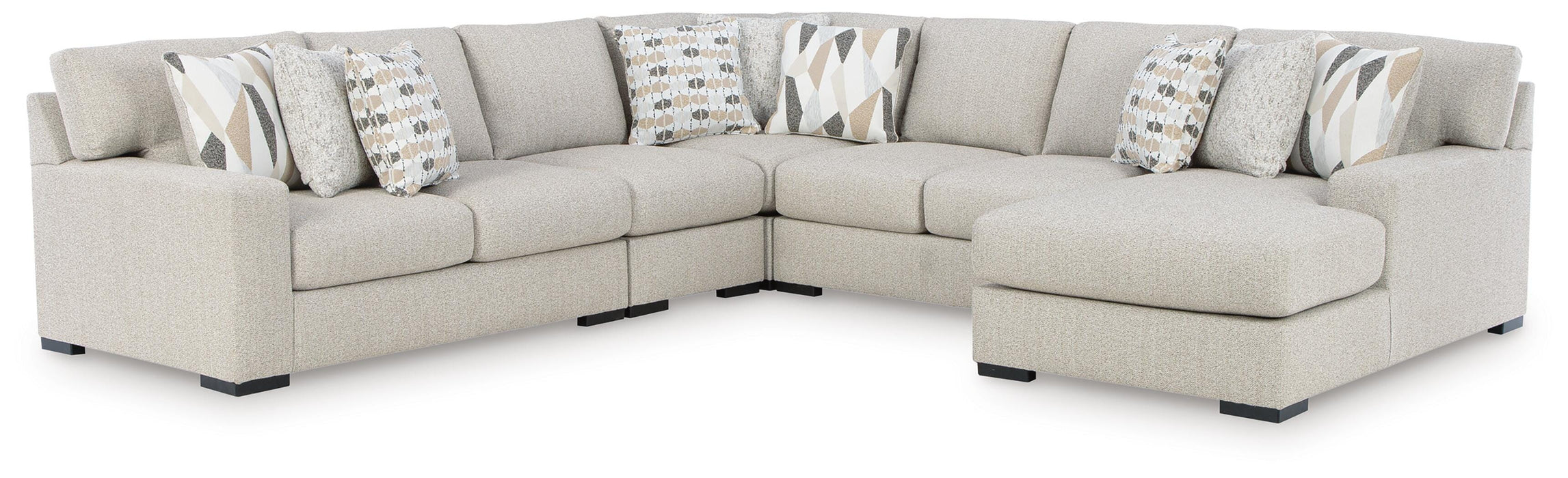 Laurelgrove Sectional with Chaise - Eclectic 79 Furniture Store