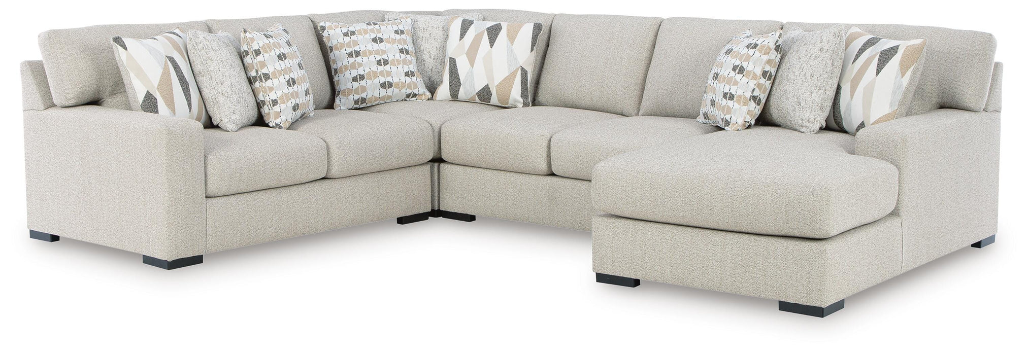 Laurelgrove Sectional with Chaise - Eclectic 79 Furniture Store