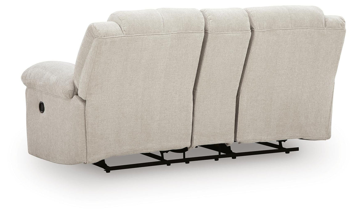 Orlen Reclining Loveseat with Console - Eclectic 79 Furniture Store