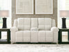 Orlen Reclining Loveseat with Console - Eclectic 79 Furniture Store