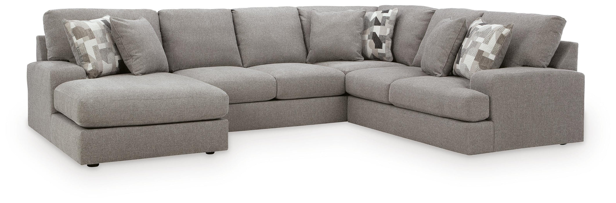 Lindon Sectional with Chaise - Eclectic 79 Furniture Store