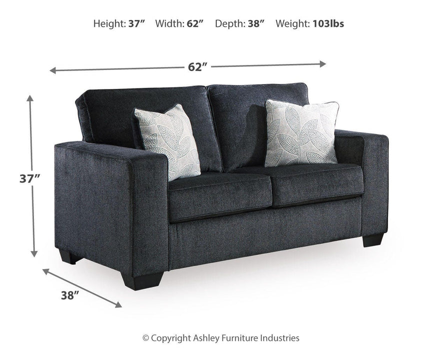 Altari Loveseat - Eclectic 79 Furniture Store