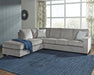 Altari Sleeper Sectional with Chaise - Eclectic 79 Furniture Store