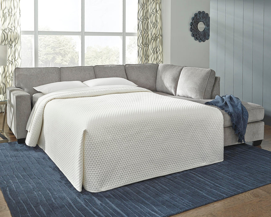 Altari Sleeper Sectional with Chaise - Eclectic 79 Furniture Store