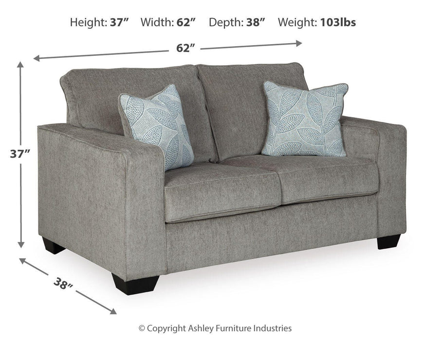 Altari Loveseat - Eclectic 79 Furniture Store