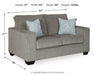 Altari Loveseat - Eclectic 79 Furniture Store