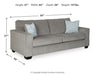 Altari Sofa Sleeper - Eclectic 79 Furniture Store