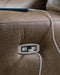 Beckley Place Power Reclining Loveseat with Console - Eclectic 79 Furniture Store