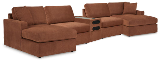 Modmax 5 Piece Sectional with Audio Console - Eclectic 79 Furniture Store