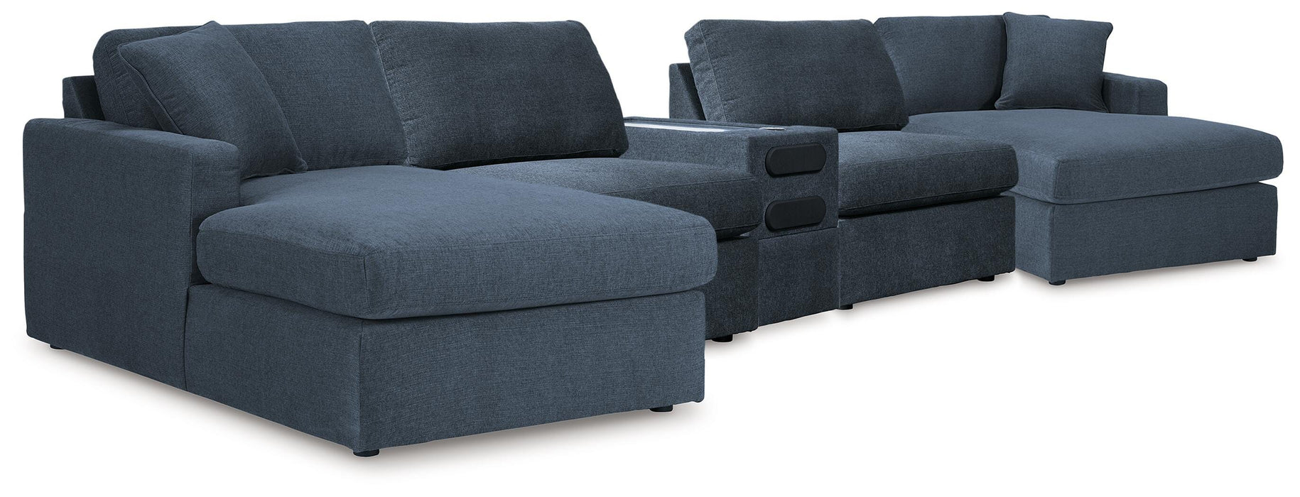 Modmax 5 Piece Sectional with Audio Console - Eclectic 79 Furniture Store