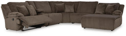 Top Tier Reclining Sectional with Chaise - Eclectic 79 Furniture Store