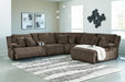 Top Tier Reclining Sectional with Chaise - Eclectic 79 Furniture Store