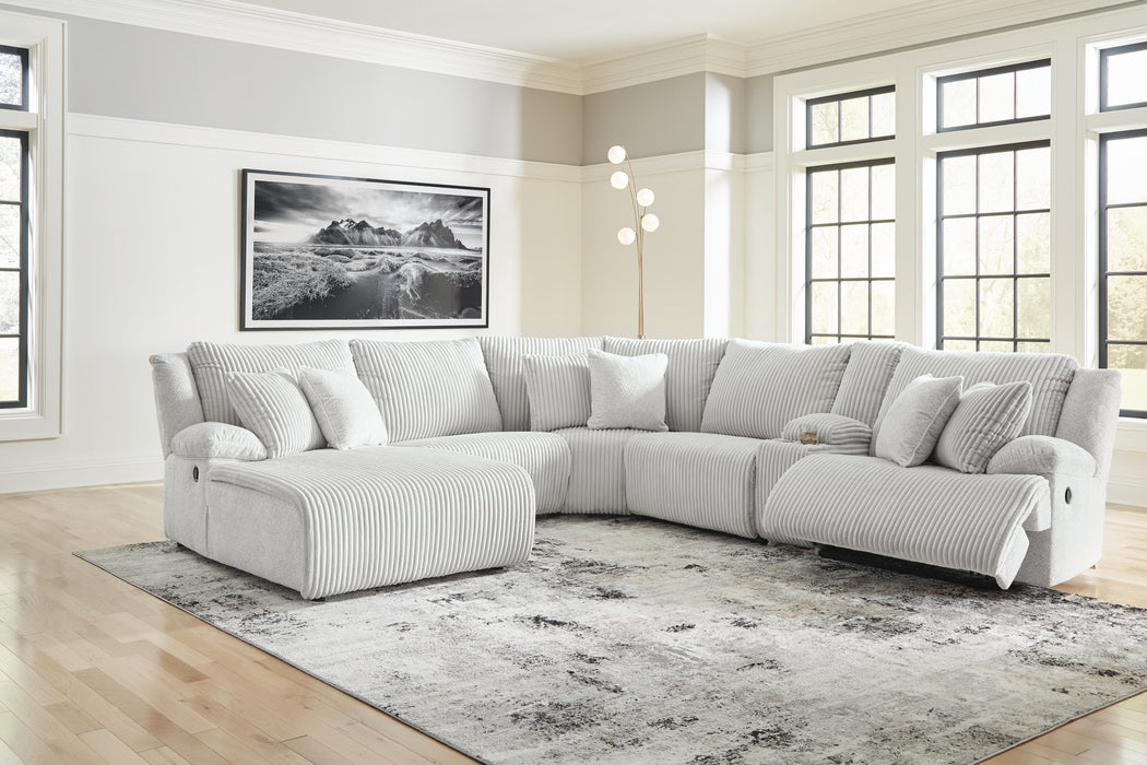Top Tier Reclining Sectional with Chaise - Eclectic 79 Furniture Store