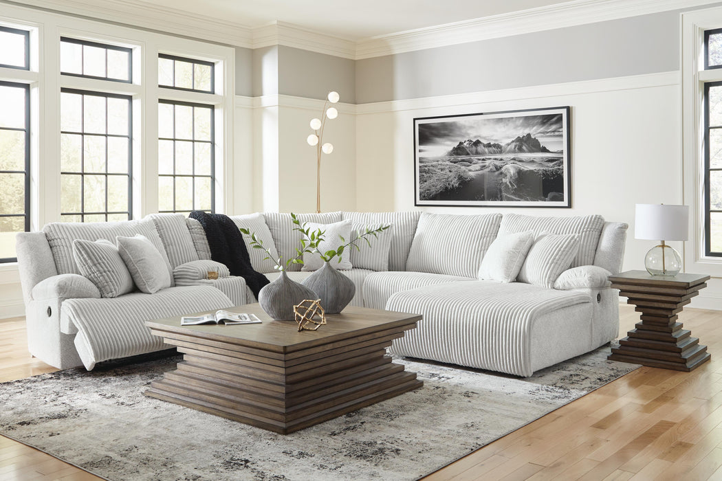 Top Tier Reclining Sectional with Chaise - Eclectic 79 Furniture Store