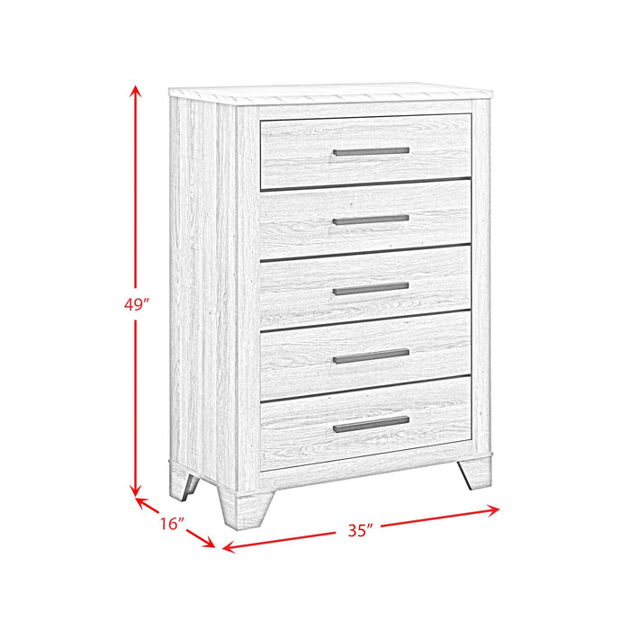 Caro Bedroom Set in Natural