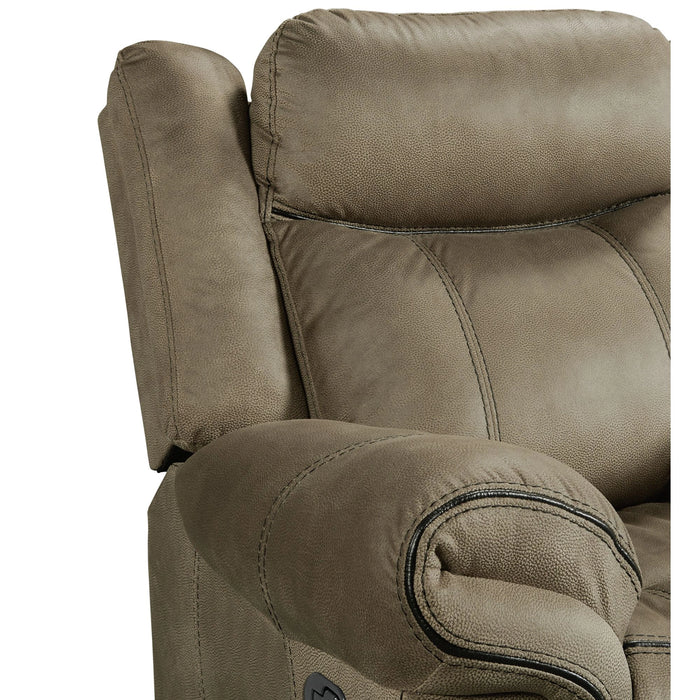 Sorrento 2PC Living Room Set in T101 Brown-Sofa & Loveseat