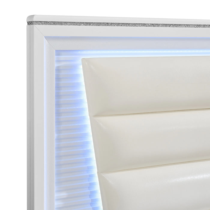 Denmark UPH Bed with Lights
