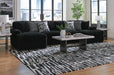 Midnight-Madness Sectional with Chaise - Eclectic 79 Furniture Store