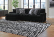Midnight-Madness Sectional Sofa with Chaise - Eclectic 79 Furniture Store