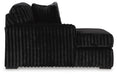 Midnight-Madness Sectional with Chaise - Eclectic 79 Furniture Store