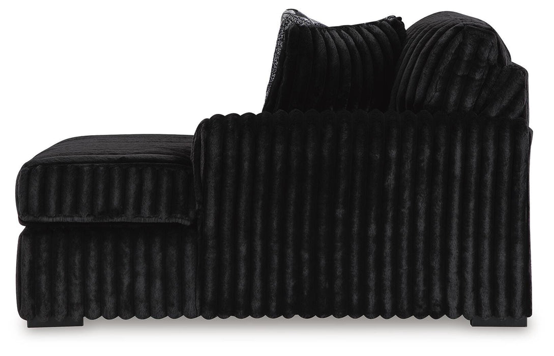 Midnight-Madness Sectional Sofa with Chaise - Eclectic 79 Furniture Store